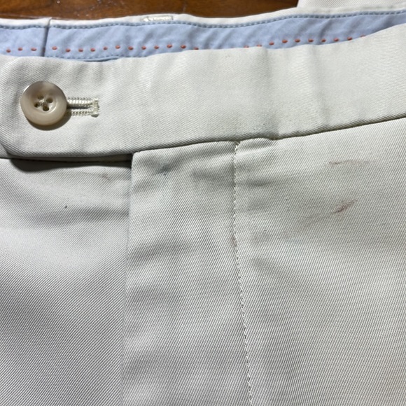 Peter Millar mens 40 tan flat front wicking performance golf pants EUC - Picture 7 of 9